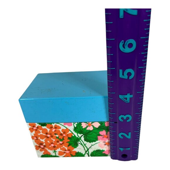 Vintage Floral Recipe Box - Picture 7 of 7
